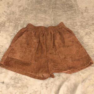 corduroy shorts